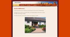 Desktop Screenshot of pension-niemeyer.de